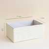 Twine Crate, Ivory