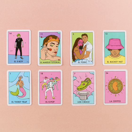 Millennial Loteria: Gen Z Edition