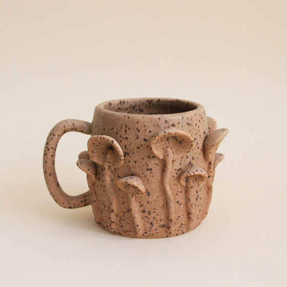 Ceramic Mushroom Forest Mug