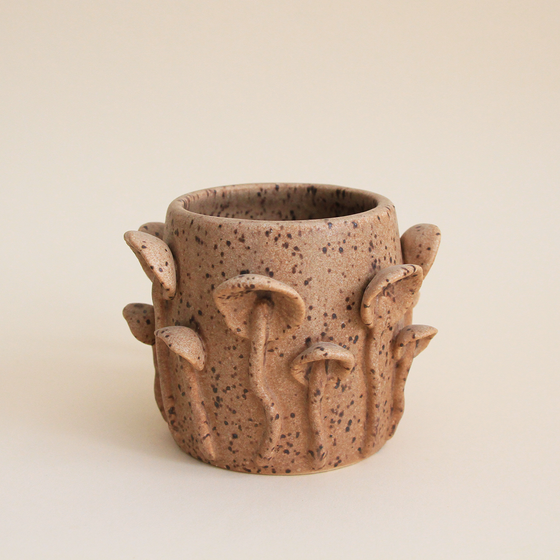 Ceramic Mushroom Forest Mug